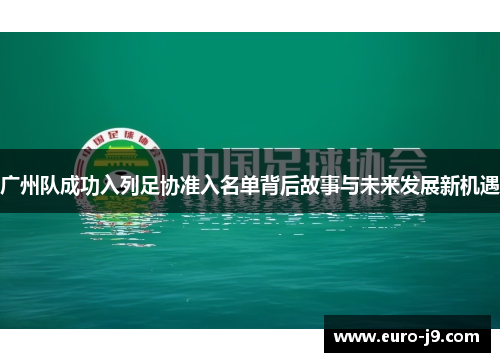 广州队成功入列足协准入名单背后故事与未来发展新机遇